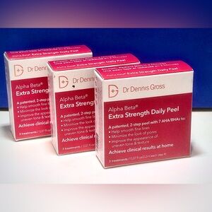 (3 packs) Dr Dennis Gross Alpha Extra Strength Daily Peel